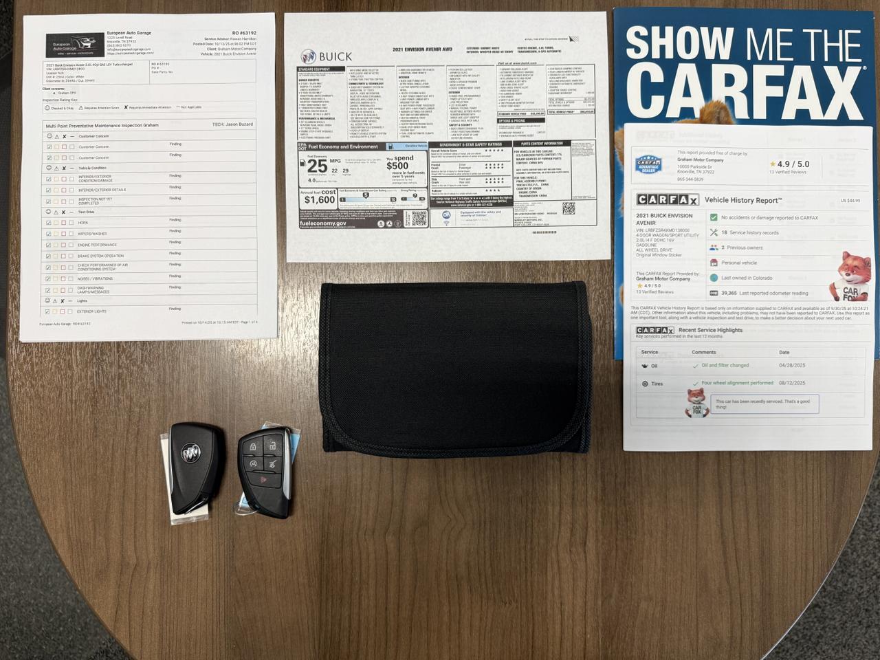 2021 Buick Envision Avenir Knoxville TN