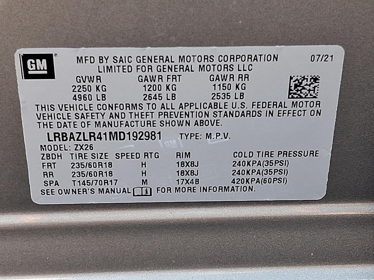2021 Buick Envision FWD Preferred Allentown PA