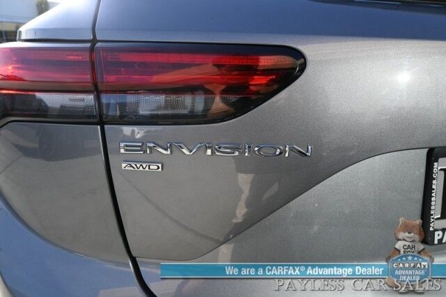 2021 Buick Envision Preferred / AWD / Sport Touring Pkg / Comfort & Convenience Pkg / Auto Start / Heated Leather Trimmed Seats / Heated Steering / Lane Watch & Blind Spot / Apple CarPlay & Android Auto / Only 43K Miles Anchorage AK 2021 Buick Envision Preferred / AWD / Sport Touring Pkg / Comfort & Convenience Pkg / Auto Start / Heated Leather Trimmed Seats / Heated Steering / Lane Watch & Blind Spot / Apple CarPlay & Android Auto / Only 43K Miles Anchorage AK