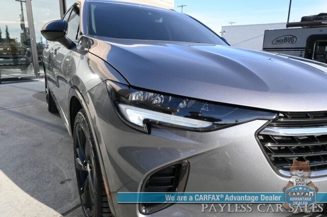 2021 Buick Envision Preferred / AWD / Sport Touring Pkg / Comfort & Convenience Pkg / Auto Start / Heated Leather Trimmed Seats / Heated Steering / Lane Watch & Blind Spot / Apple CarPlay & Android Auto / Only 43K Miles Anchorage AK 2021 Buick Envision Preferred / AWD / Sport Touring Pkg / Comfort & Convenience Pkg / Auto Start / Heated Leather Trimmed Seats / Heated Steering / Lane Watch & Blind Spot / Apple CarPlay & Android Auto / Only 43K Miles Anchorage AK