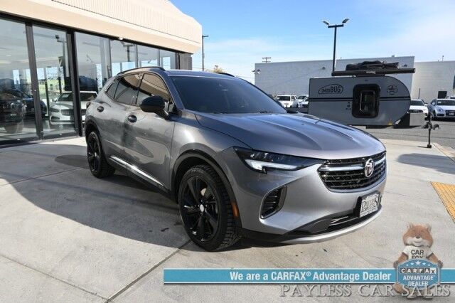 2021 Buick Envision Preferred / AWD / Sport Touring Pkg / Comfort & Convenience Pkg / Auto Start / Heated Leather Trimmed Seats / Heated Steering / Lane Watch & Blind Spot / Apple CarPlay & Android Auto / Only 43K Miles Anchorage AK 2021 Buick Envision Preferred / AWD / Sport Touring Pkg / Comfort & Convenience Pkg / Auto Start / Heated Leather Trimmed Seats / Heated Steering / Lane Watch & Blind Spot / Apple CarPlay & Android Auto / Only 43K Miles Anchorage AK