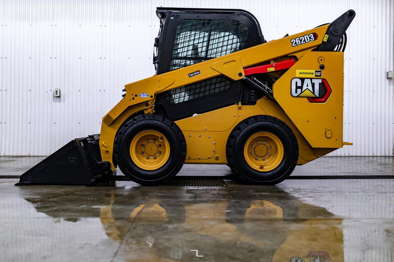2021 CAT 262D3 Skid Steer Loader Diesel Red Deer AB