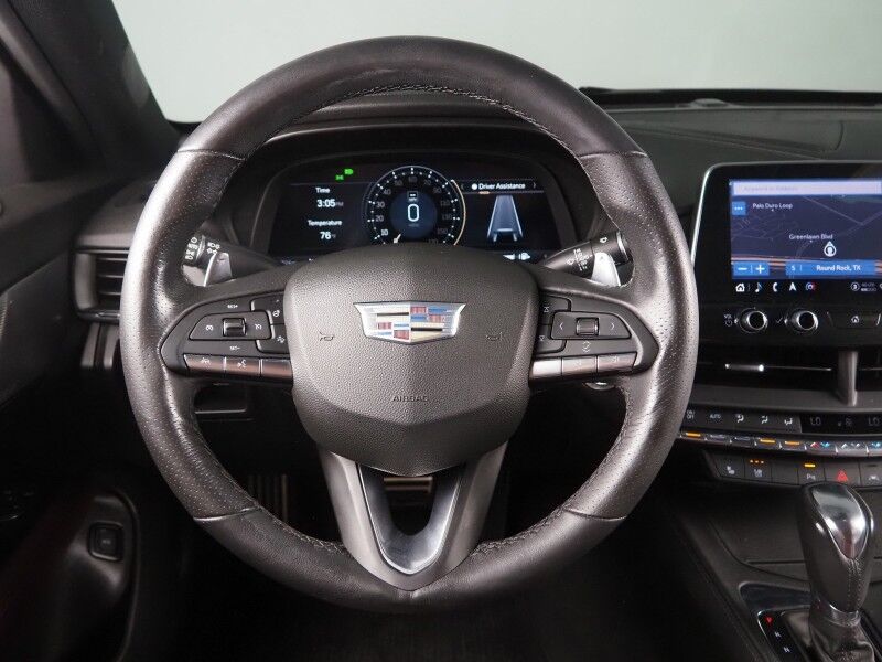 2021 Cadillac CT4 Sport *HEADS-UP DISPLAY, NAVIGATION, DIGITAL COCKPIT, SAFETY ALERTS, BACKUP-CAMERA, COLOR TOUCHSCREEN, MOONROOF, LEATHER, CLIMATE/MASSAGE SEATS, HEATED STEERING, REMOTE START, BOSE, WIRELESS CHARGING, ANDROID & APPLE Round Rock TX