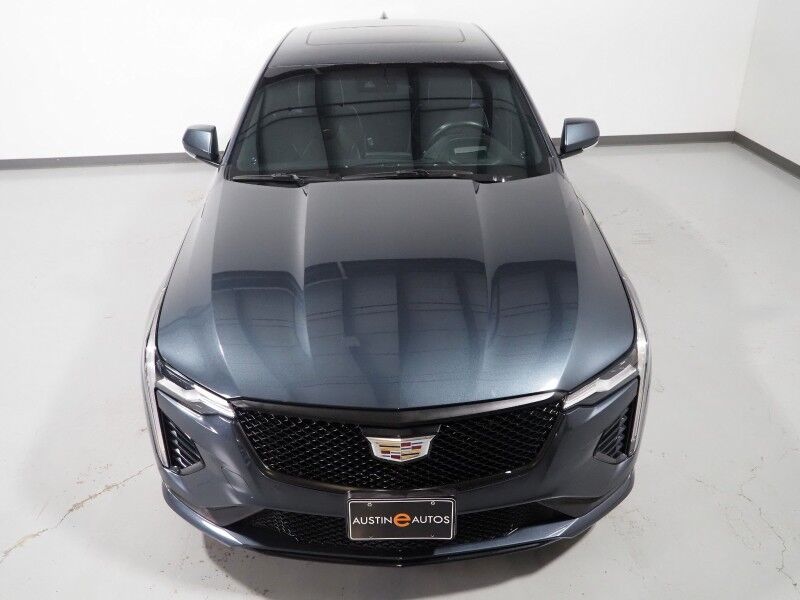 2021 Cadillac CT4 Sport *HEADS-UP DISPLAY, NAVIGATION, DIGITAL COCKPIT, SAFETY ALERTS, BACKUP-CAMERA, COLOR TOUCHSCREEN, MOONROOF, LEATHER, CLIMATE/MASSAGE SEATS, HEATED STEERING, REMOTE START, BOSE, WIRELESS CHARGING, ANDROID & APPLE Round Rock TX