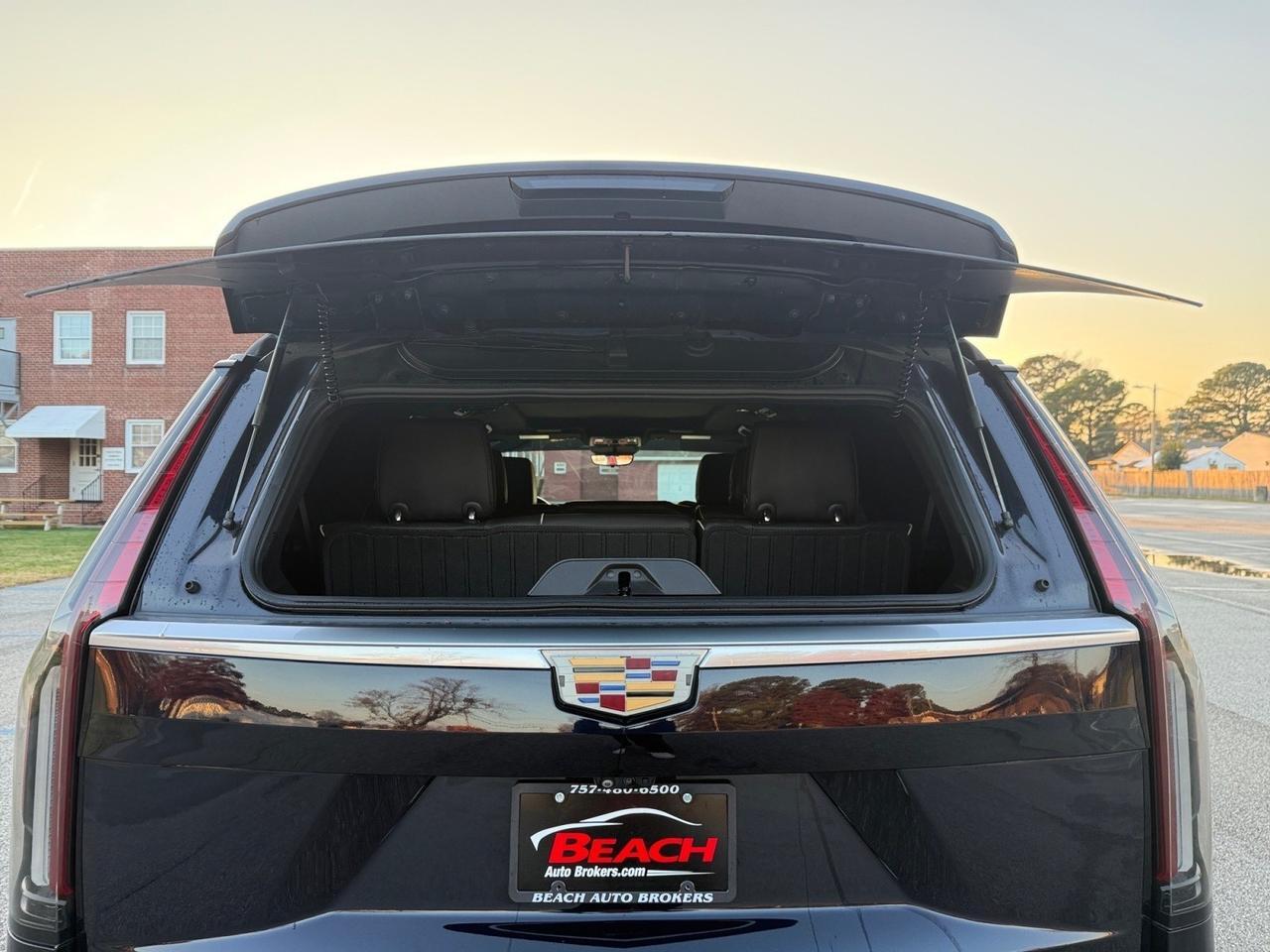 2021 Cadillac Escalade Premium Luxury, HEATED AND VENTILATED SEATS, HEATED 2ND ROW, POWERED 3RD ROW, MOONROOF, APPLE CARPLAY/ANDROID AUTO, NAVIGATION, BACKUP CAMERA, HEATED STEERING WHEEL, REMOTE START, WIRELESS CHARGING PAD, POWER LIFTGATE, THIS IS A GREAT FAMILY VEHICLE Norfolk VA