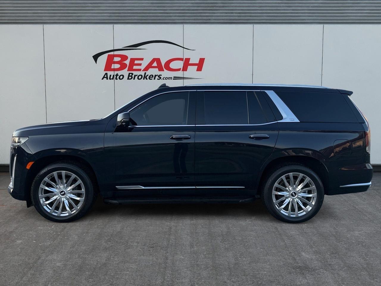 2021 Cadillac Escalade Premium Luxury, HEATED AND VENTILATED SEATS, HEATED 2ND ROW, POWERED 3RD ROW, MOONROOF, APPLE CARPLAY/ANDROID AUTO, NAVIGATION, BACKUP CAMERA, HEATED STEERING WHEEL, REMOTE START, WIRELESS CHARGING PAD, POWER LIFTGATE, THIS IS A GREAT FAMILY VEHICLE Norfolk VA