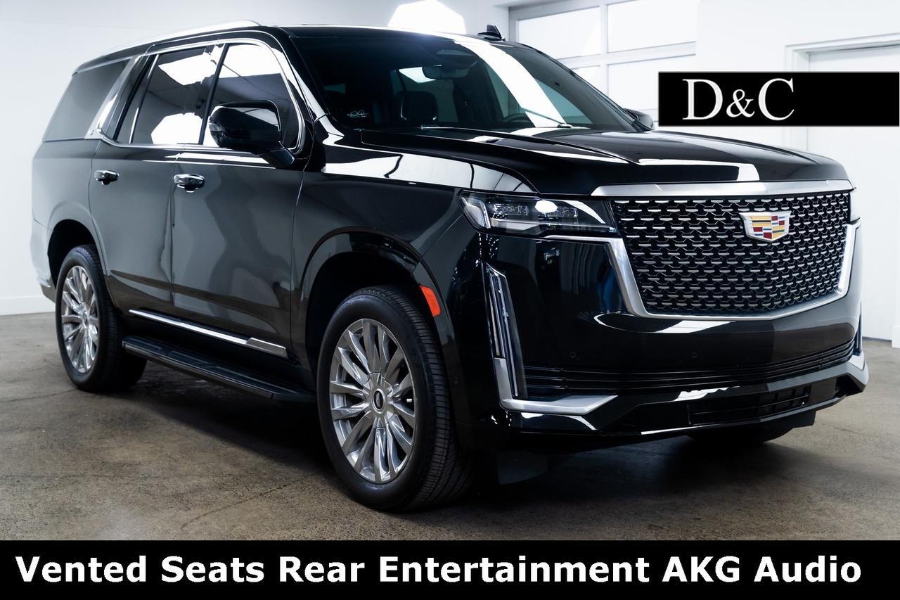 2021 Cadillac Escalade Premium Luxury Vented Seats Rear Entertainment AKG Audio Portland OR