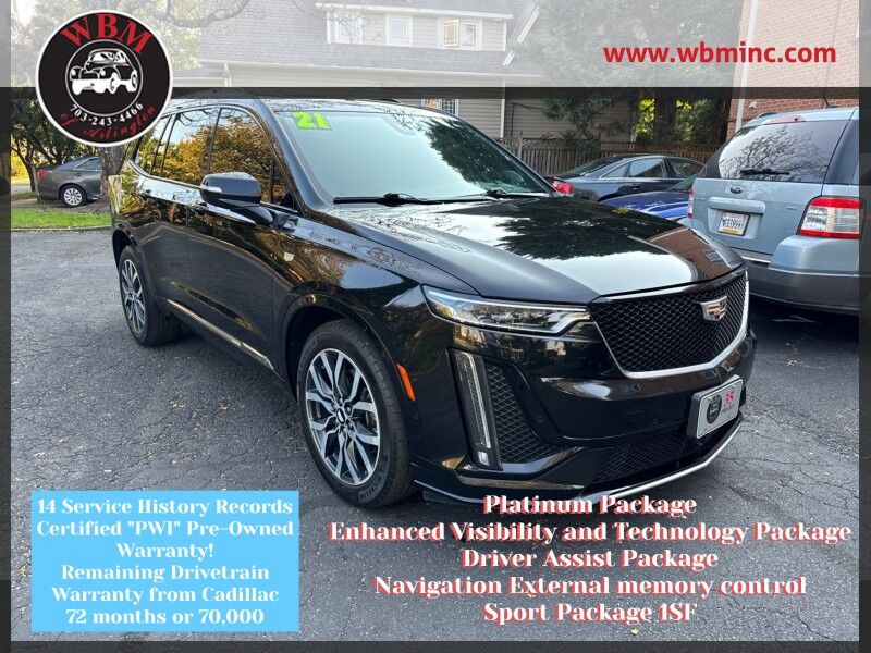 2021 Cadillac XT6 AWD Sport w/ Platinum Package
