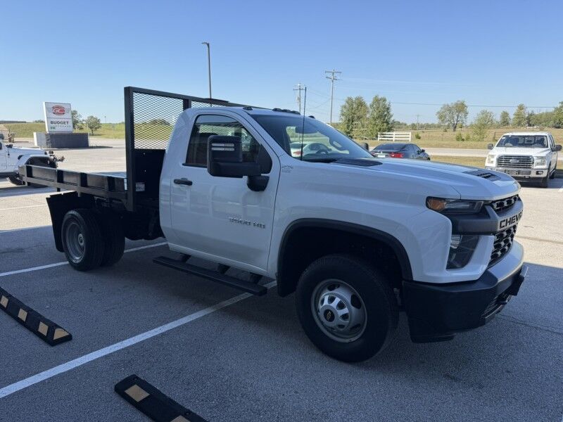 2021 Chevrolet 3500HD DRW 6.6L Gas w/ Dump Flatbed Work Truck Collinsville OK