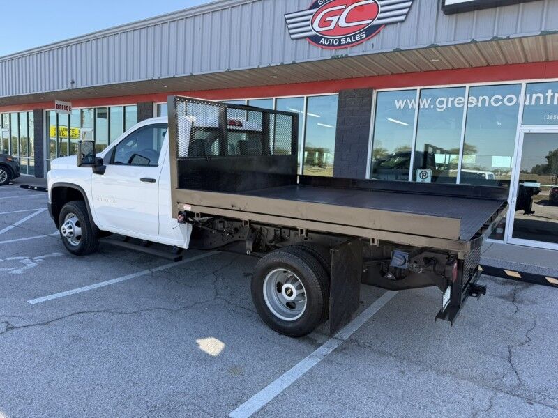 2021 Chevrolet 3500HD DRW 6.6L Gas w/ Dump Flatbed Work Truck Collinsville OK