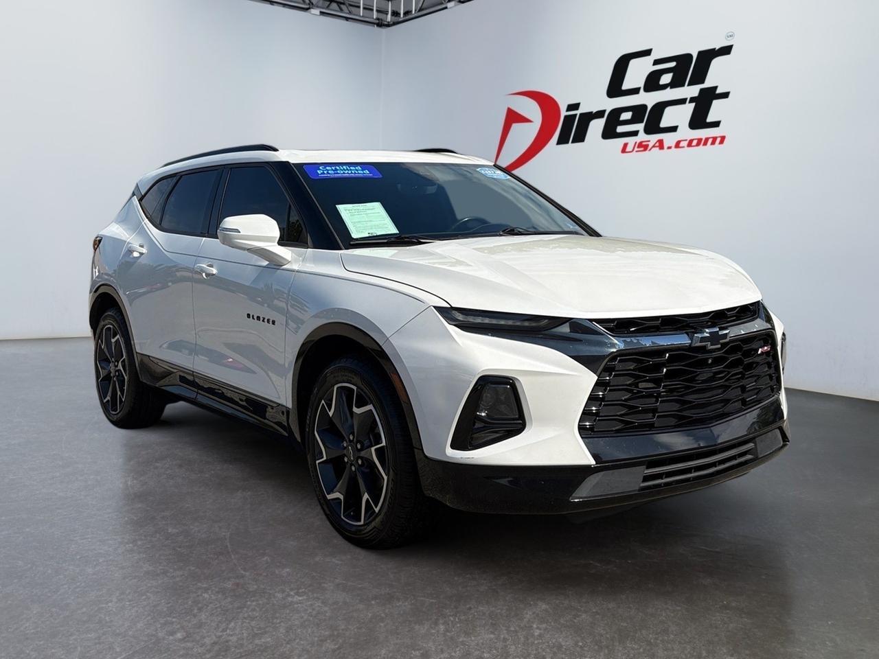 2021 Chevrolet Blazer RS, POWER LIFTGATE, PANORAMIC MOONROOF, APPLE CARPLAY/ANDROID AUTO, HEATED & VENTILATED SEATS, BACKUP CAMERA, PARKING SENSORS, ROOF RACKS, BLIND SPOT ALERT, LANE KEEP ASSIST, BLAZE THE ROAD! Virginia Beach VA