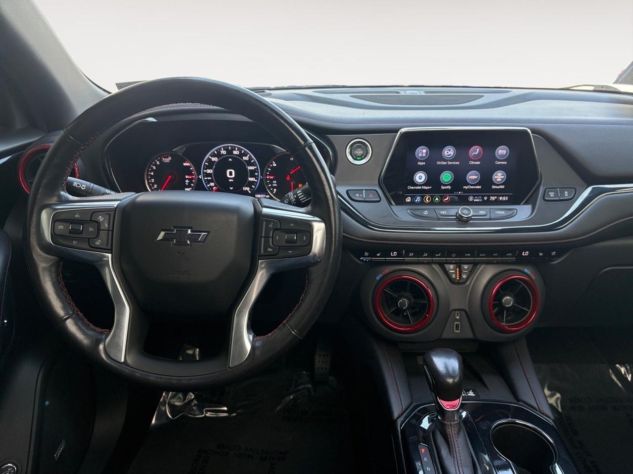 2021 Chevrolet Blazer RS, POWER LIFTGATE, PANORAMIC MOONROOF, APPLE CARPLAY/ANDROID AUTO, HEATED & VENTILATED SEATS, BACKUP CAMERA, PARKING SENSORS, ROOF RACKS, BLIND SPOT ALERT, LANE KEEP ASSIST, BLAZE THE ROAD! Virginia Beach VA