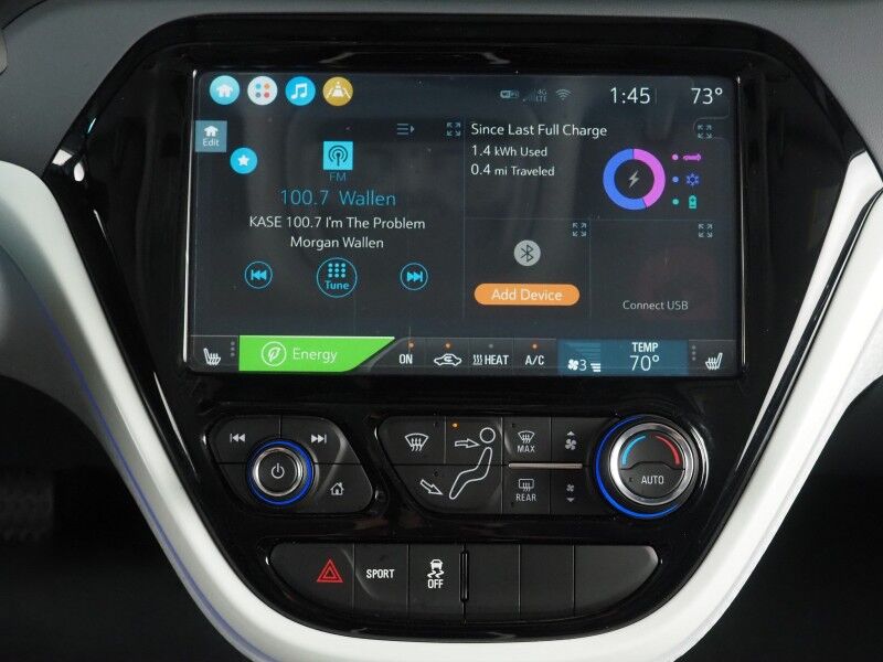 2021 Chevrolet Bolt EV Premier *BLIND SPOT & LANE DEPARTURE ALERT, SURROUND VIEW CAMERAS, 10.2 INCH COLOR TOUCHSCREEN, LEATHER, HEATED SEATS/STEERING, REMOTE START, WIRELESS CHARGING, BOSE AUDIO, APPLE CARPLAY Round Rock TX