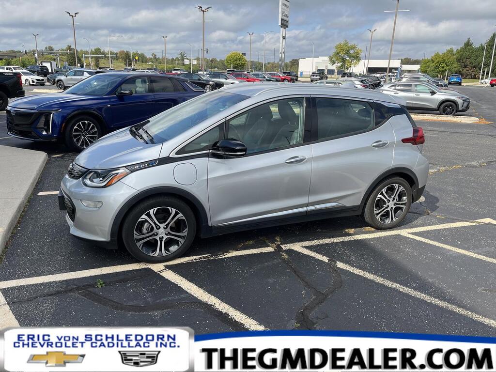 2021 Chevrolet Bolt EV Premier Infotain DrvrConf2Pkgs DC-FastCharging Bose HtdLthr HD-SurroundVision Milwaukee WI