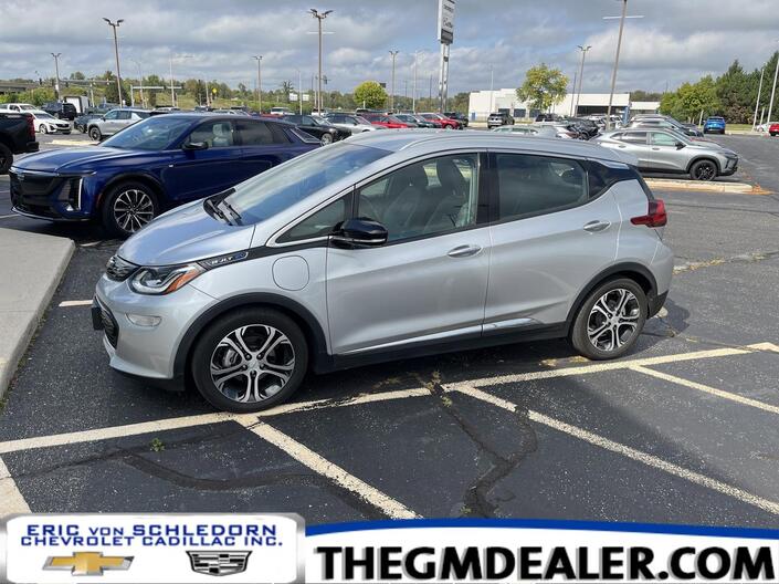 2021 Chevrolet Bolt EV Premier Infotain DrvrConf2Pkgs DC-FastCharging Bose HtdLthr HD-SurroundVision Milwaukee WI