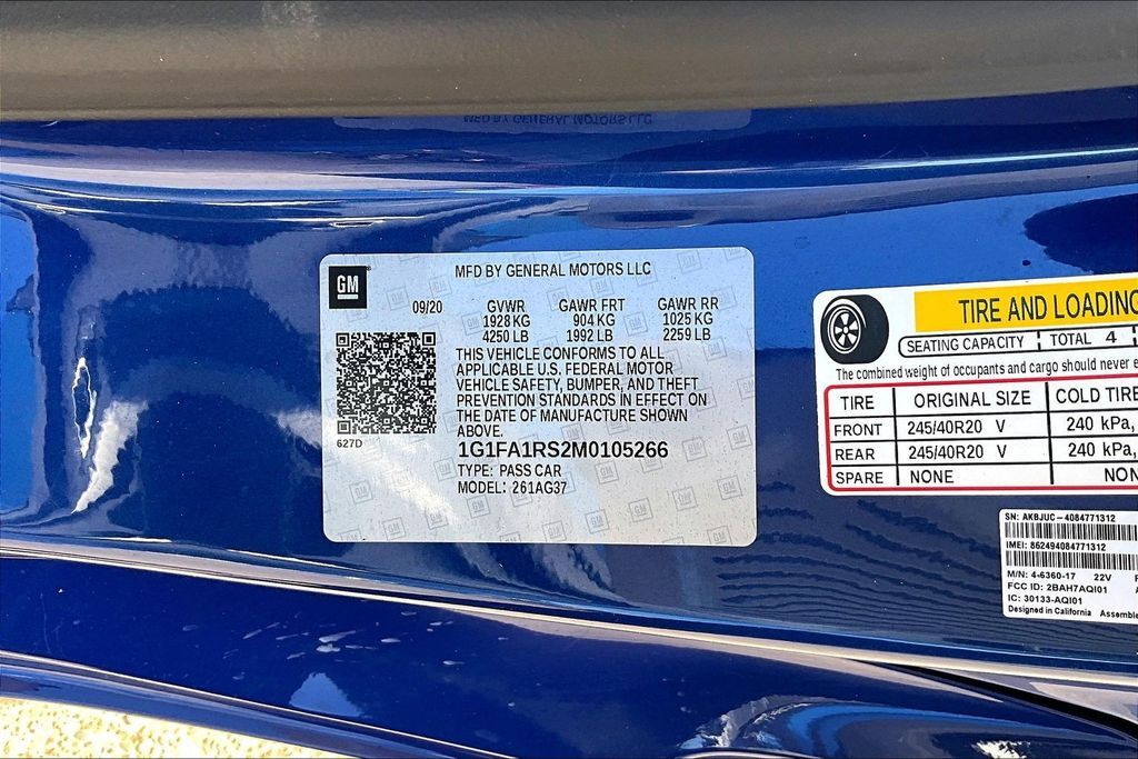 2021 Chevrolet Camaro 1LT OR