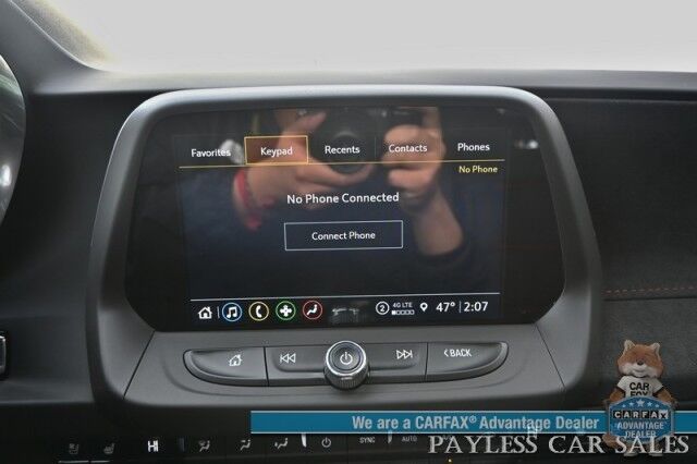 2021 Chevrolet Camaro ZL1 / 6.2L Supercharged V8 / Auto Start / Heated & Cooled Leather Seats / Heated Steering Wheel / Bose Speakers / Lane Departure & Blind Spot Alert / Apple CarPlay & Android Auto / Back Up Cam / 1-Owner Anchorage AK