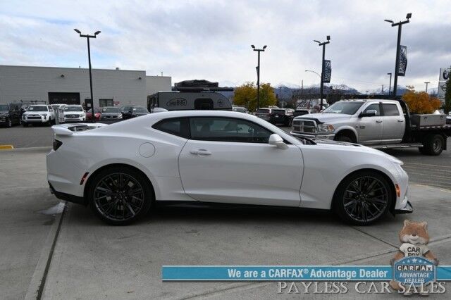 2021 Chevrolet Camaro ZL1 / 6.2L Supercharged V8 / Auto Start / Heated & Cooled Leather Seats / Heated Steering Wheel / Bose Speakers / Lane Departure & Blind Spot Alert / Apple CarPlay & Android Auto / Back Up Cam / 1-Owner Anchorage AK
