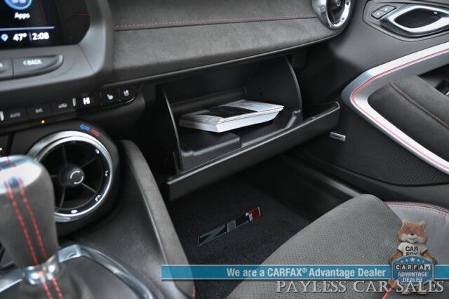 2021 Chevrolet Camaro ZL1 / 6.2L Supercharged V8 / Auto Start / Heated & Cooled Leather Seats / Heated Steering Wheel / Bose Speakers / Lane Departure & Blind Spot Alert / Apple CarPlay & Android Auto / Back Up Cam / 1-Owner Anchorage AK