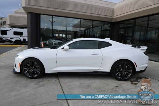 2021 Chevrolet Camaro ZL1 / 6.2L Supercharged V8 / Auto Start / Heated & Cooled Leather Seats / Heated Steering Wheel / Bose Speakers / Lane Departure & Blind Spot Alert / Apple CarPlay & Android Auto / Back Up Cam / 1-Owner Anchorage AK