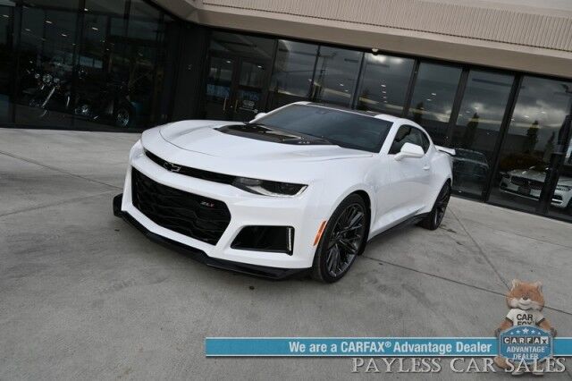 2021 Chevrolet Camaro ZL1 / 6.2L Supercharged V8 / Auto Start / Heated & Cooled Leather Seats / Heated Steering Wheel / Bose Speakers / Lane Departure & Blind Spot Alert / Apple CarPlay & Android Auto / Back Up Cam / 1-Owner Anchorage AK