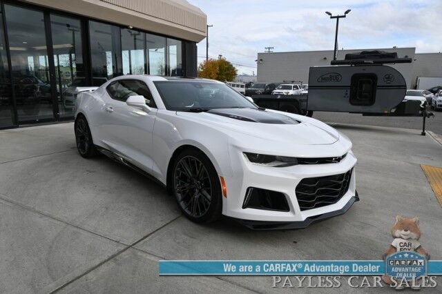 2021 Chevrolet Camaro ZL1 / 6.2L Supercharged V8 / Auto Start / Heated & Cooled Leather Seats / Heated Steering Wheel / Bose Speakers / Lane Departure & Blind Spot Alert / Apple CarPlay & Android Auto / Back Up Cam / 1-Owner Anchorage AK