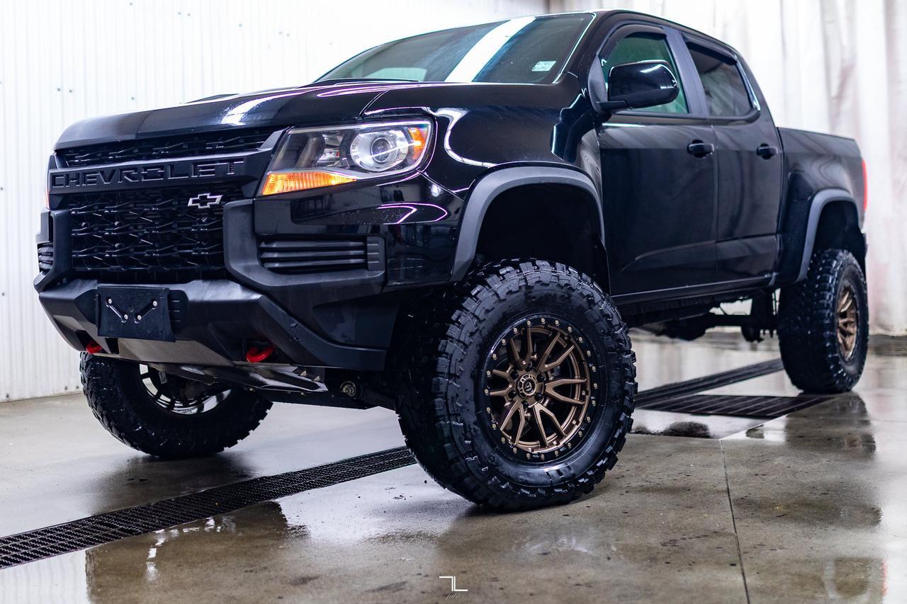2021 Chevrolet Colorado 4x4 Crew Cab ZR2 Diesel Leather Nav BCam Red Deer AB