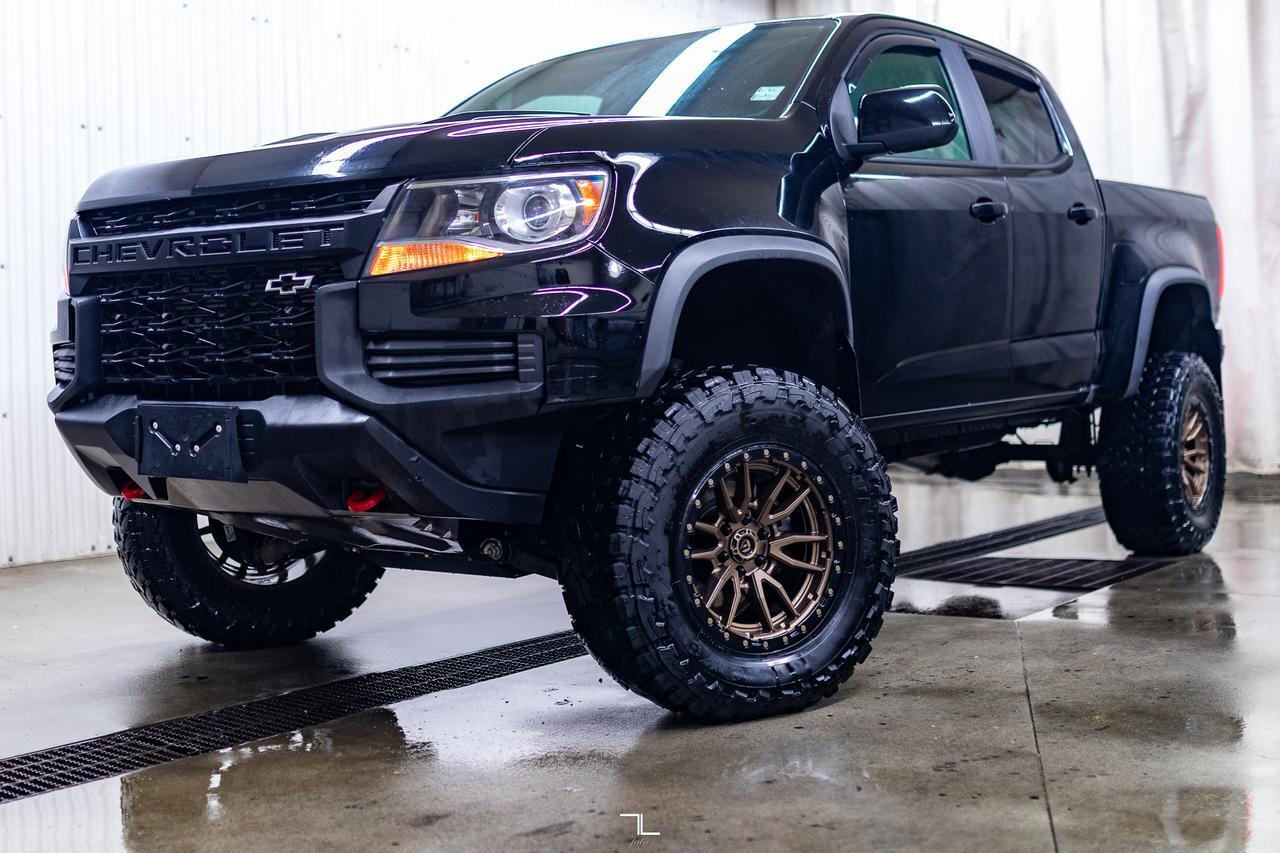 2021 Chevrolet Colorado 4x4 Crew Cab ZR2 Diesel Leather Nav BCam Red Deer AB