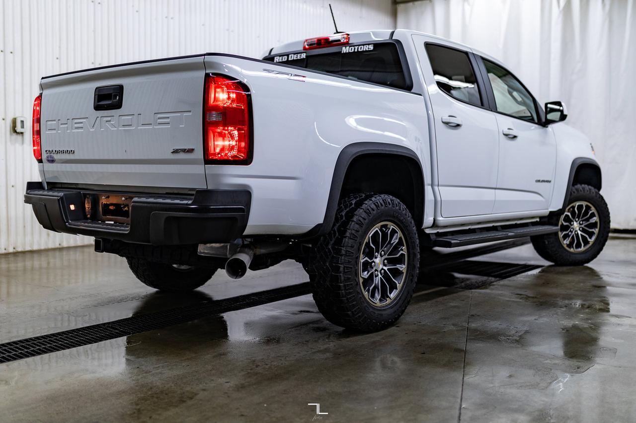 2021 Chevrolet Colorado 4x4 Crew Cab ZR2 Diesel Leather Nav BCam Red Deer AB