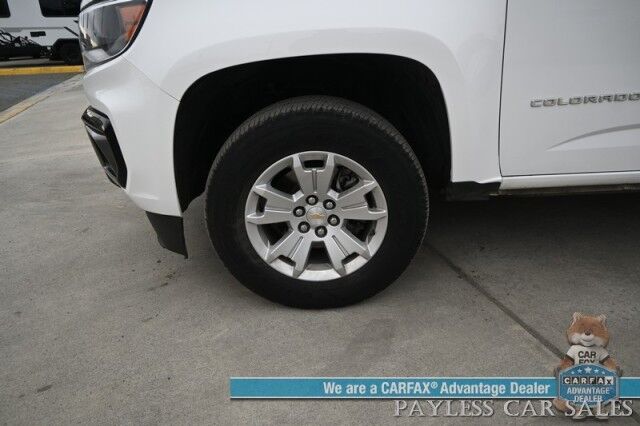 2021 Chevrolet Colorado LT / 4X4 / Crew Cab / Auto Start / 3.6L V6 / Convenience Pkg / Apple CarPlay & Android Auto / Cruise Control / Backup Camera / Keyless Entry / Block Heater / Tow Pkg / 1-Owner Anchorage AK