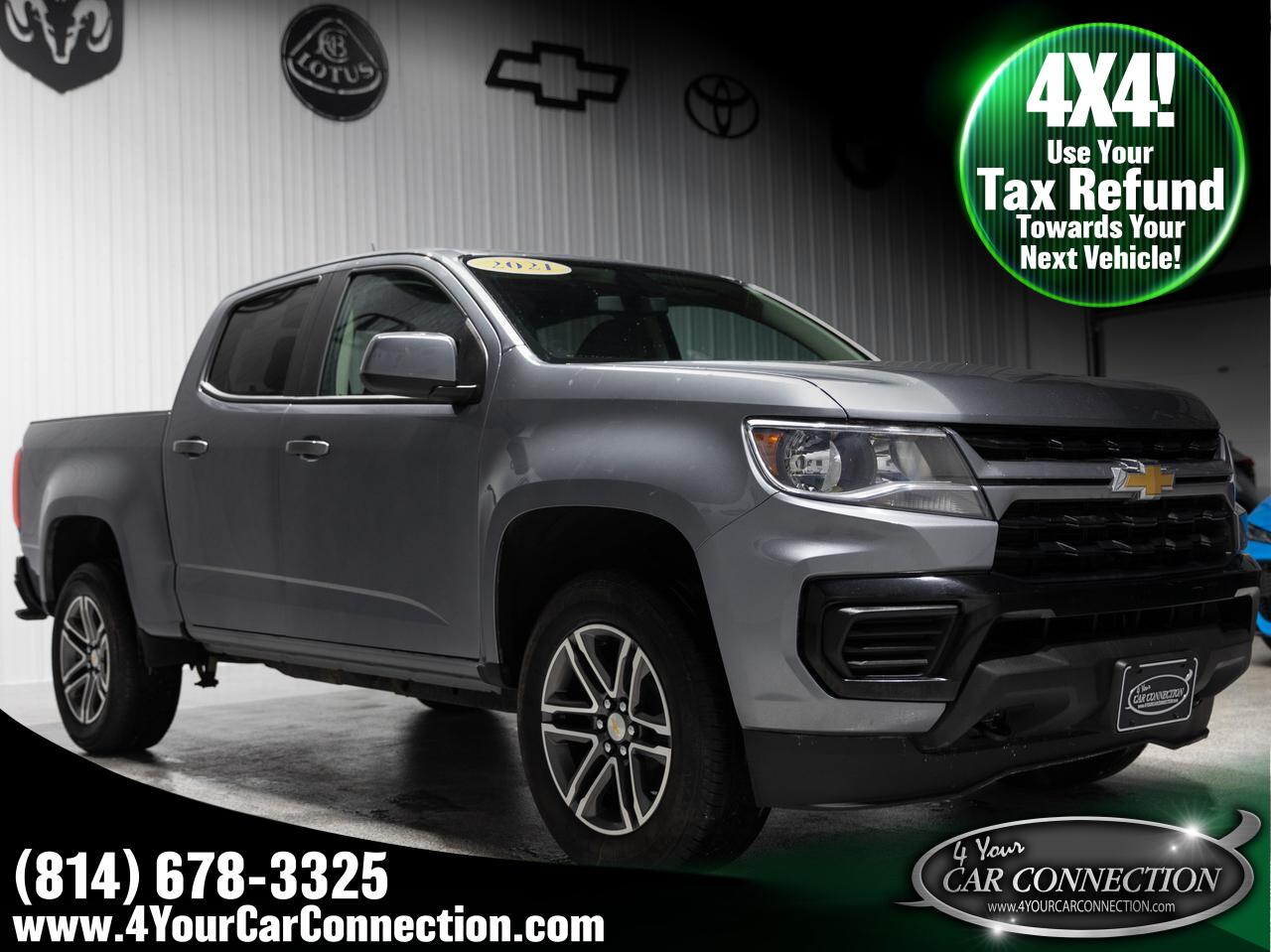 2021 Chevrolet Colorado Work Truck Crew Cab 4WD