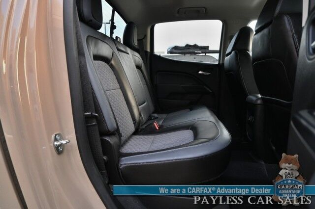 2021 Chevrolet Colorado Z71 / 4X4 / Crew Cab / AutoStart / 3.6L V6 / Heated Leather Seats / Heated Steering Wheel / Apple CarPlay & Android Auto / Bluetooth / Backup Camera / Keyless Entry / Bed Liner / Block Heater / Tow Pkg / Low Miles Anchorage AK