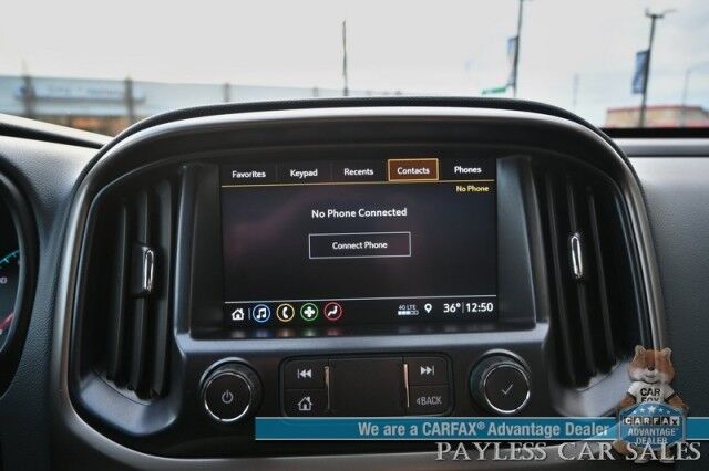 2021 Chevrolet Colorado Z71 / 4X4 / Crew Cab / AutoStart / 3.6L V6 / Heated Leather Seats / Heated Steering Wheel / Apple CarPlay & Android Auto / Bluetooth / Backup Camera / Keyless Entry / Bed Liner / Block Heater / Tow Pkg / Low Miles Anchorage AK