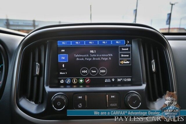 2021 Chevrolet Colorado Z71 / 4X4 / Crew Cab / AutoStart / 3.6L V6 / Heated Leather Seats / Heated Steering Wheel / Apple CarPlay & Android Auto / Bluetooth / Backup Camera / Keyless Entry / Bed Liner / Block Heater / Tow Pkg / Low Miles Anchorage AK