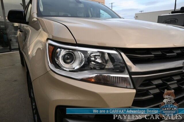 2021 Chevrolet Colorado Z71 / 4X4 / Crew Cab / AutoStart / 3.6L V6 / Heated Leather Seats / Heated Steering Wheel / Apple CarPlay & Android Auto / Bluetooth / Backup Camera / Keyless Entry / Bed Liner / Block Heater / Tow Pkg / Low Miles Anchorage AK