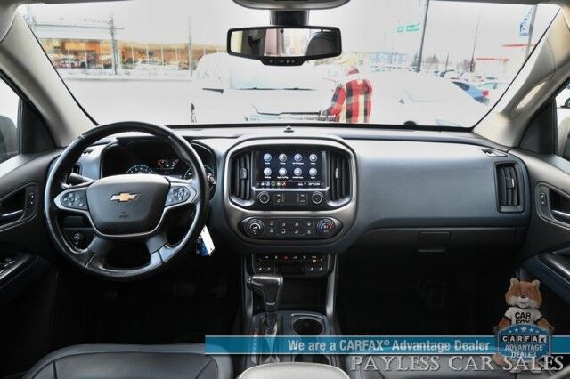 2021 Chevrolet Colorado Z71 / 4X4 / Crew Cab / AutoStart / 3.6L V6 / Heated Leather Seats / Heated Steering Wheel / Apple CarPlay & Android Auto / Bluetooth / Backup Camera / Keyless Entry / Bed Liner / Block Heater / Tow Pkg / Low Miles Anchorage AK