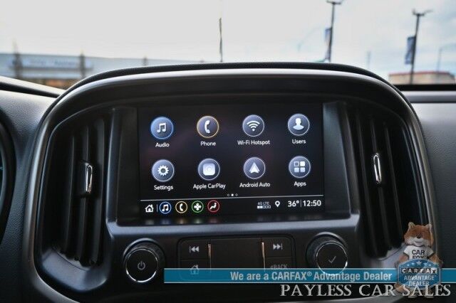 2021 Chevrolet Colorado Z71 / 4X4 / Crew Cab / AutoStart / 3.6L V6 / Power & Heated Leather Seats / Heated Steering Wheel / Apple CarPlay & Android Auto / Bluetooth / Backup Camera / Keyless Entry / Bed Liner / Block Heater / Tow Pkg / Low Miles Anchorage AK