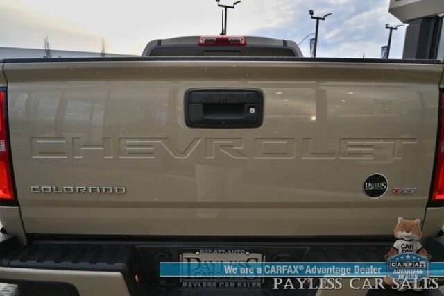 2021 Chevrolet Colorado Z71 / 4X4 / Crew Cab / AutoStart / 3.6L V6 / Power & Heated Seats / Heated Steering Wheel / Apple CarPlay & Android Auto / Bluetooth / Backup Camera / Keyless Entry / Bed Liner / Block Heater / Tow Pkg / Low Miles Anchorage AK 2021 Chevrolet Colorado Z71 / 4X4 / Crew Cab / AutoStart / 3.6L V6 / Power & Heated Seats / Heated Steering Wheel / Apple CarPlay & Android Auto / Bluetooth / Backup Camera / Keyless Entry / Bed Liner / Block Heater / Tow Pkg / Low Miles Anchorage AK