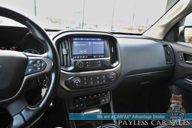 2021 Chevrolet Colorado Z71 / 4X4 / Crew Cab / AutoStart / 3.6L V6 / Power & Heated Seats / Heated Steering Wheel / Apple CarPlay & Android Auto / Bluetooth / Backup Camera / Keyless Entry / Bed Liner / Block Heater / Tow Pkg / Low Miles Anchorage AK 2021 Chevrolet Colorado Z71 / 4X4 / Crew Cab / AutoStart / 3.6L V6 / Power & Heated Seats / Heated Steering Wheel / Apple CarPlay & Android Auto / Bluetooth / Backup Camera / Keyless Entry / Bed Liner / Block Heater / Tow Pkg / Low Miles Anchorage AK