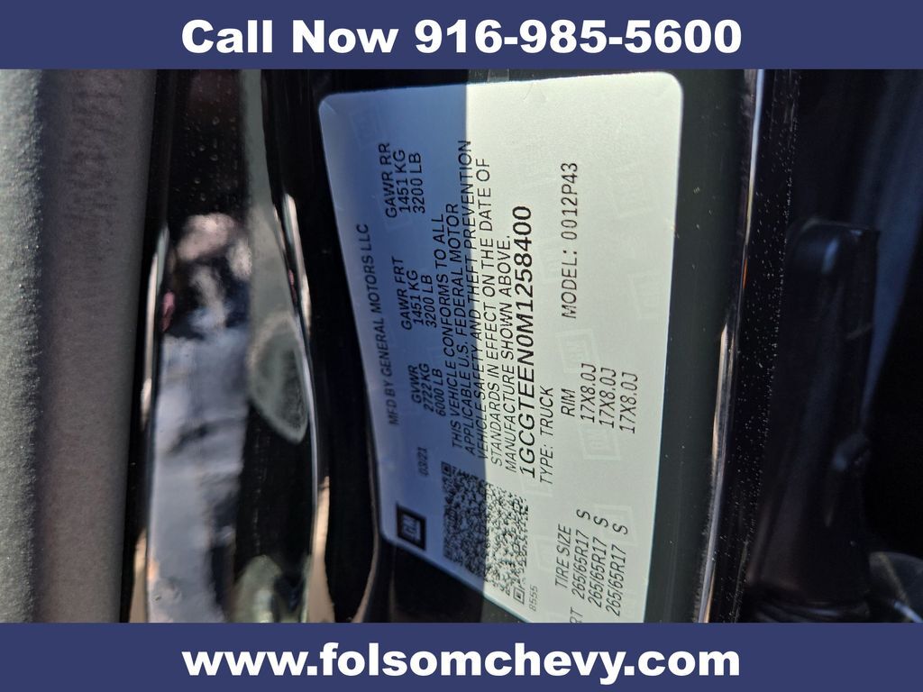 2021 Chevrolet Colorado ZR2 Folsom CA