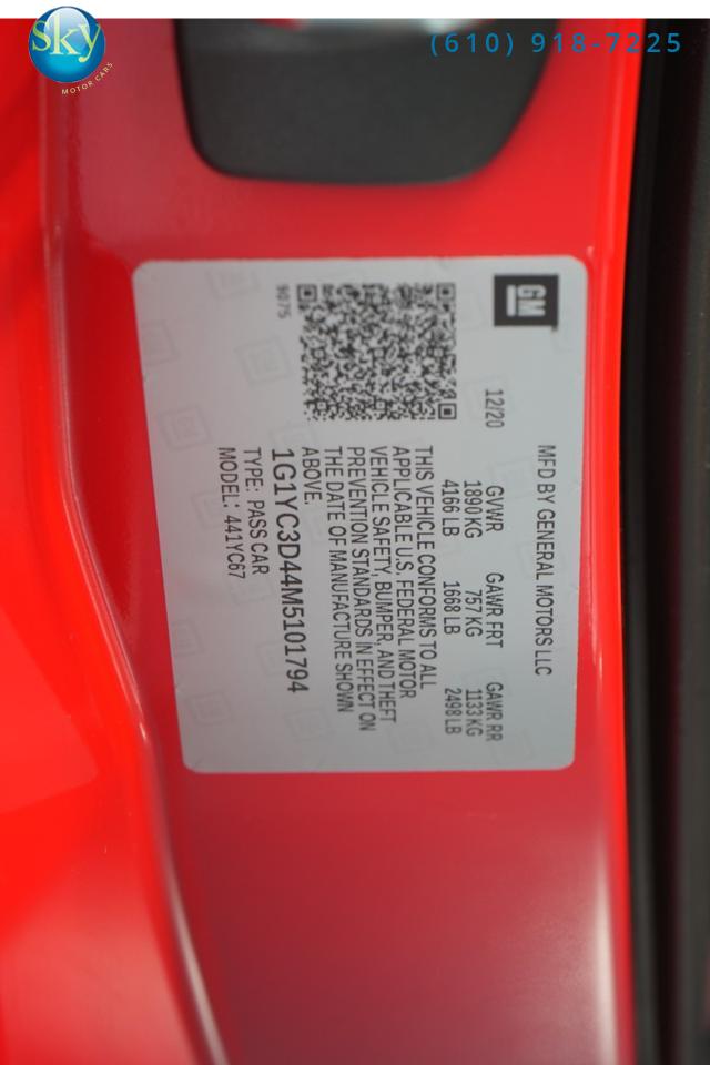 2021 Chevrolet Corvette Stingray Convertible 3LT West Chester PA