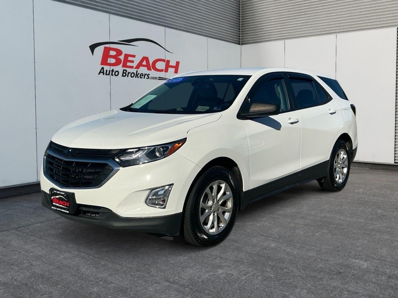 2021 Chevrolet Equinox LS, APPLE CARPLAY/ANDROID AUTO, NAVIGATION, BACKUP CAMERA, POWER MIRRORS, WIFI, ONLY 1 OWNER, COME AND TEST DRIVE TODAY!