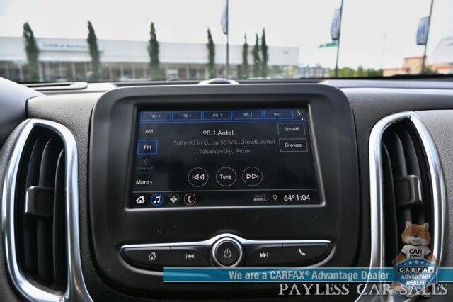 2021 Chevrolet Equinox LT / AWD / Driver Convenience Pkg / Auto Start / Power & Heated Cloth Seats / Lane Departure & Blind Spot Alert / Apple CarPlay & Android Auto / Back Up Camera / Keyless Entry & Start / Power Liftgate / 1-Owner Anchorage AK