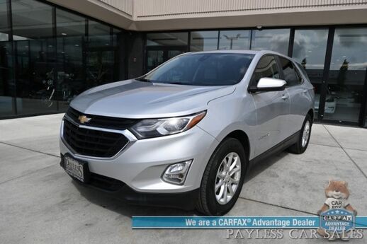 2021 Chevrolet Equinox LT / AWD / Driver Convenience Pkg / Auto Start / Power & Heated Cloth Seats / Lane Departure & Blind Spot Alert / Apple CarPlay & Android Auto / Back Up Camera / Keyless Entry & Start / Power Liftgate / 1-Owner Anchorage AK