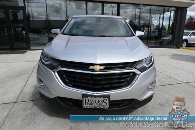 2021 Chevrolet Equinox LT / AWD / Driver Convenience Pkg / Auto Start / Power & Heated Cloth Seats / Lane Departure & Blind Spot Alert / Apple CarPlay & Android Auto / Back Up Camera / Keyless Entry & Start / Power Liftgate / 1-Owner Anchorage AK