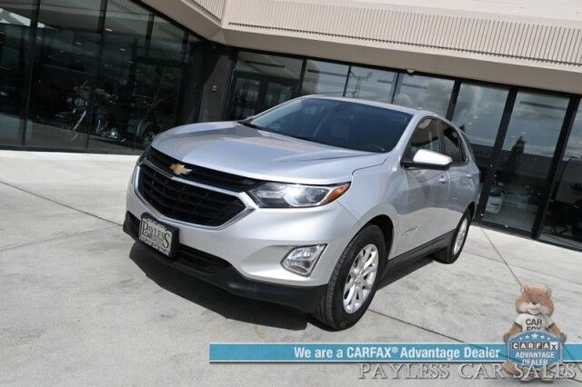 2021 Chevrolet Equinox LT / AWD / Driver Convenience Pkg / Auto Start / Power & Heated Cloth Seats / Lane Departure & Blind Spot Alert / Apple CarPlay & Android Auto / Back Up Camera / Keyless Entry & Start / Power Liftgate / 1-Owner Anchorage AK