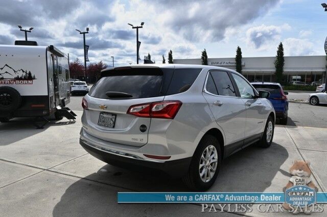 2021 Chevrolet Equinox LT / AWD / Driver Convenience Pkg / Auto Start / Power & Heated Cloth Seats / Lane Departure & Blind Spot Alert / Apple CarPlay & Android Auto / Back Up Camera / Keyless Entry & Start / Power Liftgate / 1-Owner Anchorage AK