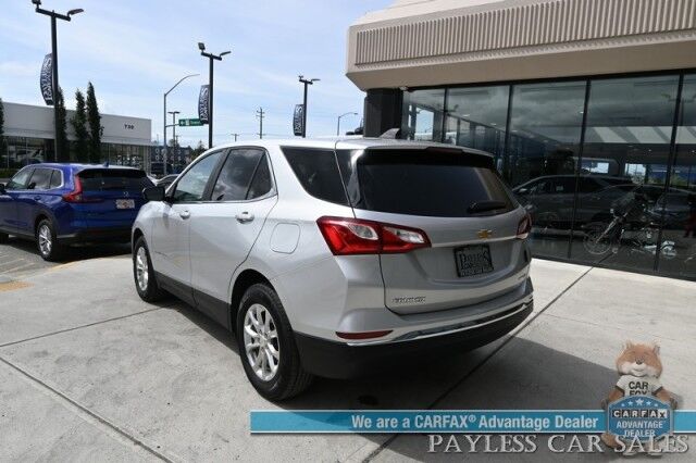 2021 Chevrolet Equinox LT / AWD / Driver Convenience Pkg / Auto Start / Power & Heated Cloth Seats / Lane Departure & Blind Spot Alert / Apple CarPlay & Android Auto / Back Up Camera / Keyless Entry & Start / Power Liftgate / 1-Owner Anchorage AK
