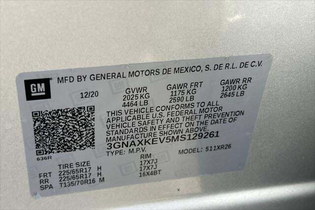 2021 Chevrolet Equinox LT Roseville CA