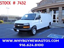 2021_Chevrolet_Express 2500_~ Extended Length ~ Ladder Rack & Shelves ~ Only 62K Miles!_ Rocklin CA